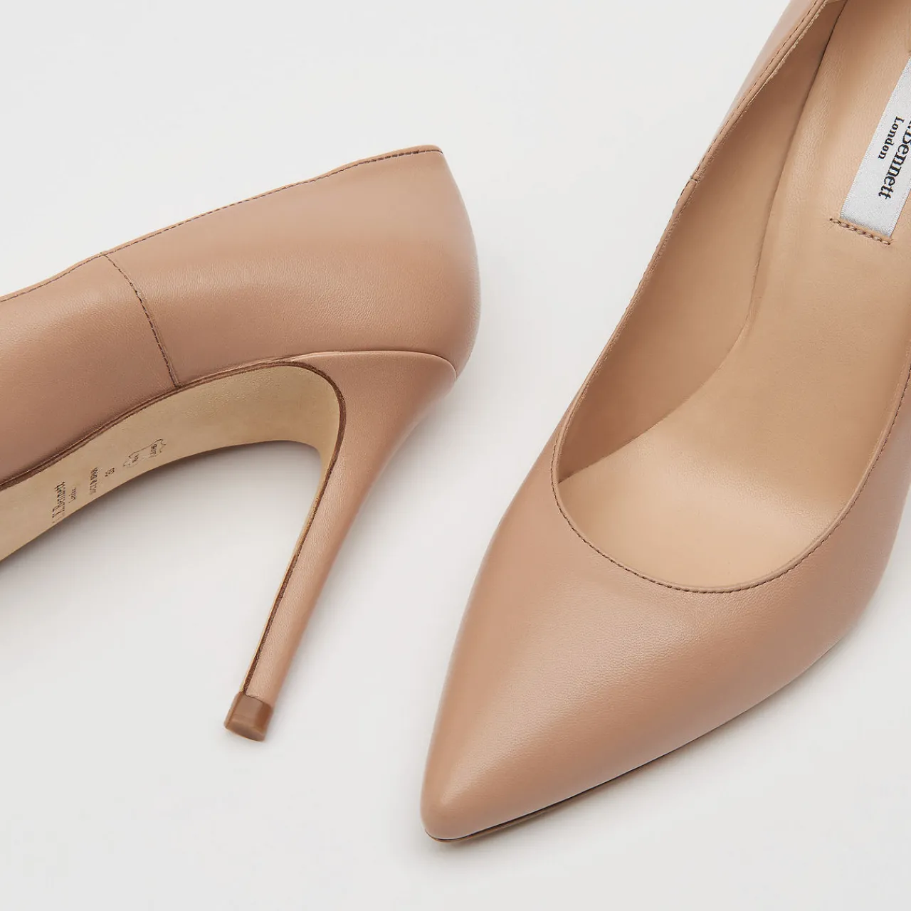 Clearance LK BENNETT Fern Leather Courts