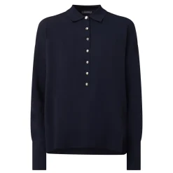 Online ELENA MIRÒ Fine Knit Polo Shirt