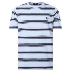 Fine Stripe Logo T-Shirt