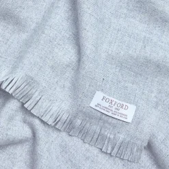 Discount FOXFORD Fine-Knit Frayed Scarf