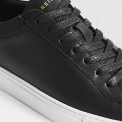 Outlet REISS Finley Leather Trainers