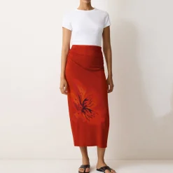 Sale JIGSAW Fire Flower Skirt