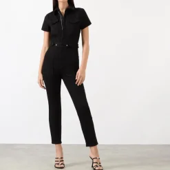 Fit For Success Denim Jumpsuit