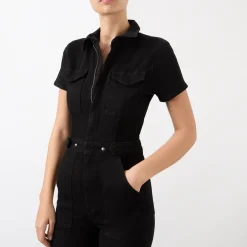 Fit For Success Denim Jumpsuit