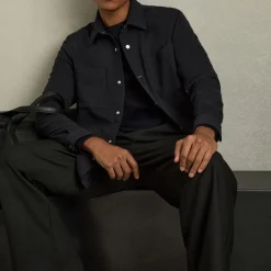 Outlet REISS Fitzroy Brushed Corduroy Overshirt