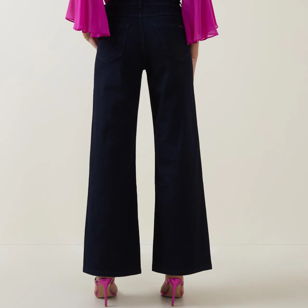 New JOSEPH RIBKOFF Flared Leg Jeans