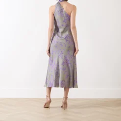 Flash Floral Scarf Dress