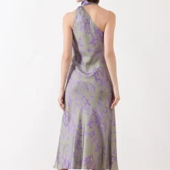 Flash Floral Scarf Dress