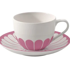 Fleur Cassis Coffee Cup Saucer