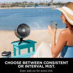 Sale SHARK FlexBreeze Pro Mist Indoor & Outdoor Fan & Outdoor Misting System