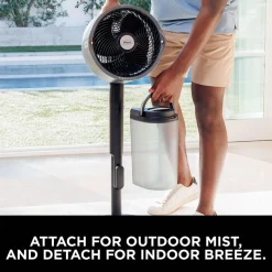 Sale SHARK FlexBreeze Pro Mist Indoor & Outdoor Fan & Outdoor Misting System
