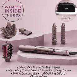 Discount SHARK FlexFusion Heat Straight All Hair Types with Storage