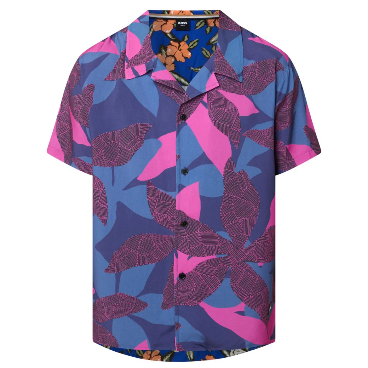 Hot BOSS Floral Beach Shirt