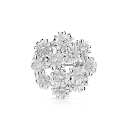 Sale NEWBRIDGE SILVERWARE Floral Cluster Brooch