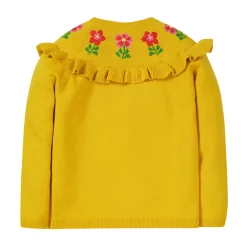 Floral Ruffle Cardigan