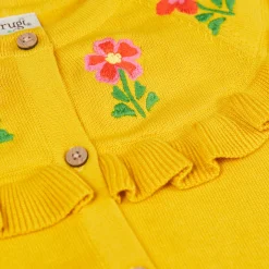 Floral Ruffle Cardigan