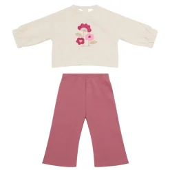 New MAYORAL Floral Sweatshirt & Leggings Two-Piece Set