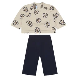 Outlet MAYORAL Floral Sweatshirt & Leggings Two-Piece Set