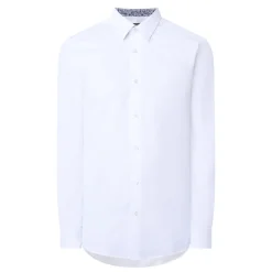 Floral Trim Single-Cuff Shirt