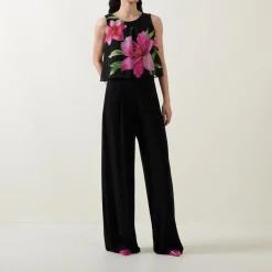 Floral Wide Leg Jumpsuit