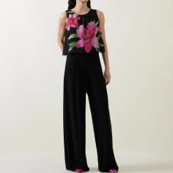 Floral Wide Leg Jumpsuit
