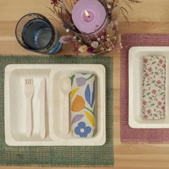 New EDDINGTON Floralina Paper Napkins, Set of 20