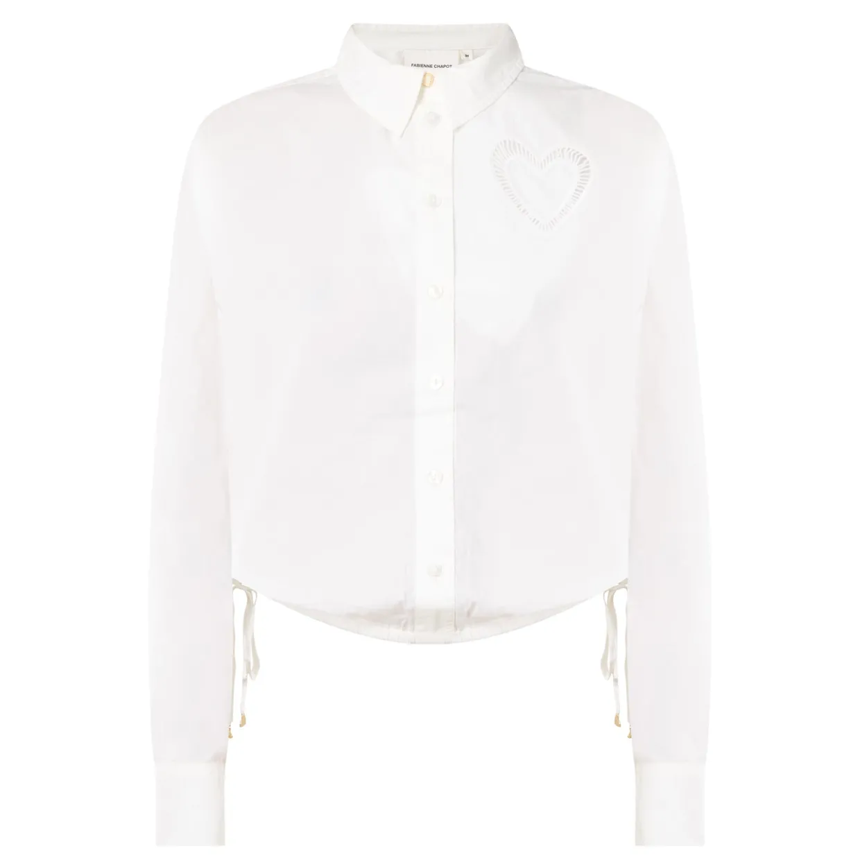 Flore Heart Embroidered Shirt