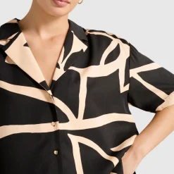 Hot FOREVER NEW Flossie Printed Shirt