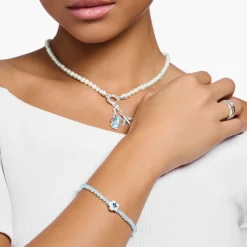 Flower Beaded Bracelet