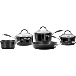 Clearance STELLAR Forged Non-Stick Saucepan Five-Piece Set