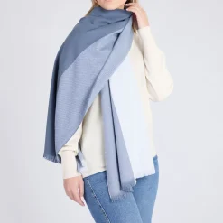 Outlet FOXFORD Four Block Extra Fine Giant Scarf