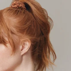 Four Pack Silk Skinny Scrunchies