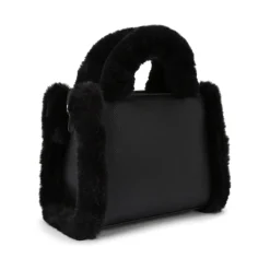 Sale CARVELA Frame Micro Faux Fur Leopard Print Tote Bag