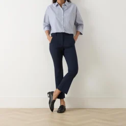 Clearance WEEKEND MAX MARA Freda Cropped Straight Leg Trousers