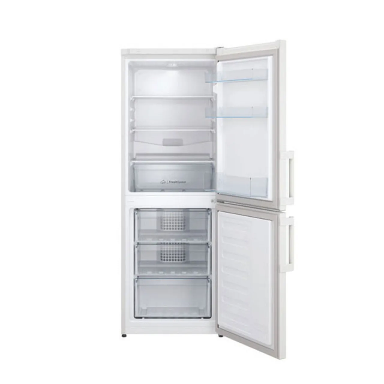 New INDESIT Freestanding 55cm Fridge Freezer with LowFrost