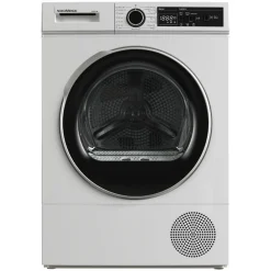 Freestanding 8kg Condenser Tumble Dryer with Heat Pump White