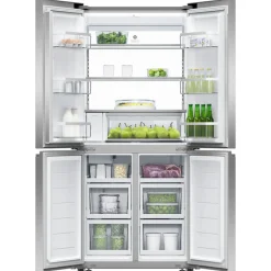 Freestanding Quad Door Refrigerator Freezer