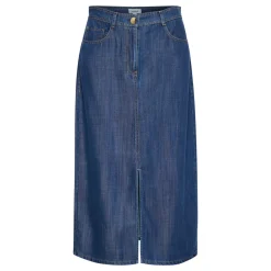 Friday High-Rise Denim Skirt