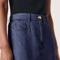 Friday High-Rise Denim Skirt