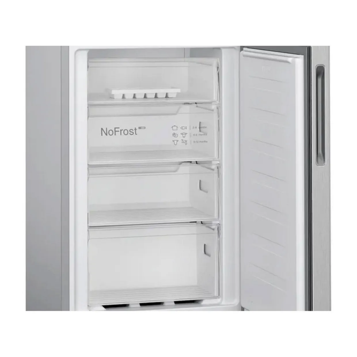 Fridge Freezer 55cm Silver