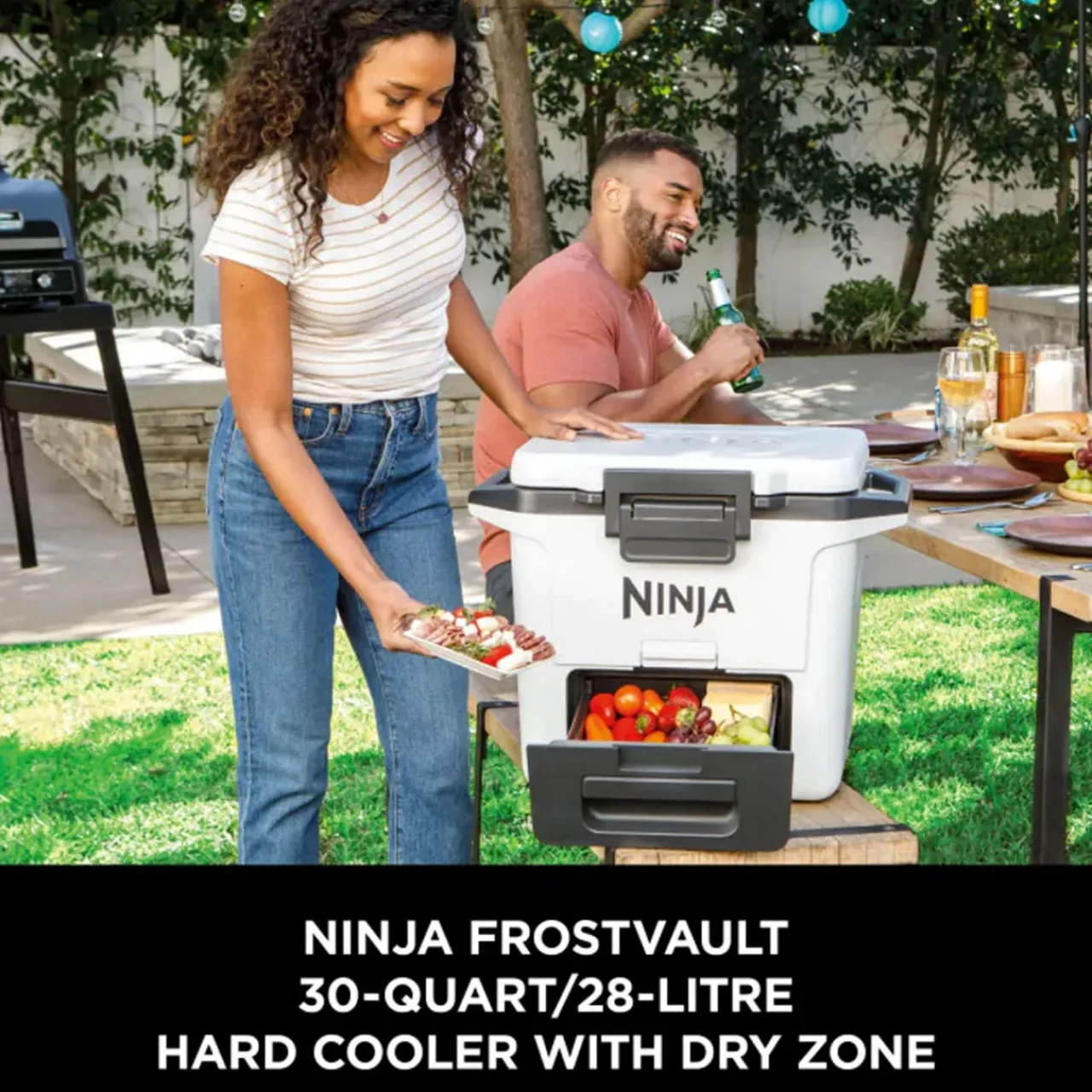 Outlet NINJA FrostVault 28L Hard Cooler, Cloud White