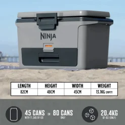 FrostVault 47L Hard Cooler, Slate Grey