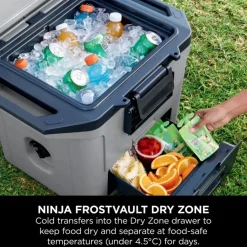 FrostVault 28L Hard Cooler, Slate Grey