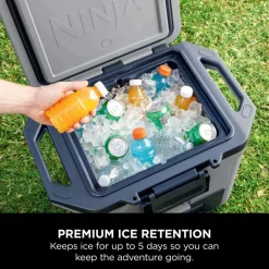 FrostVault 28L Hard Cooler, Slate Grey