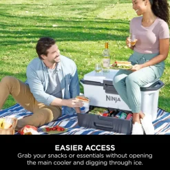 Online NINJA FrostVault 47L Hard Cooler, Cloud White