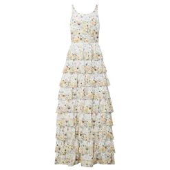 Hot MUNTHE Fruma Silk Floral Tiered Dress