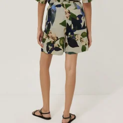 Hot JIGSAW Future Botanic Linen Shorts