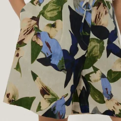 Hot JIGSAW Future Botanic Linen Shorts