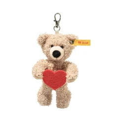 New STEIFF BEARS Fynn Love Teddy Keyring 12cm