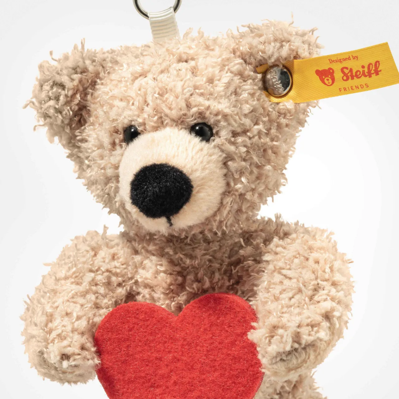 New STEIFF BEARS Fynn Love Teddy Keyring 12cm